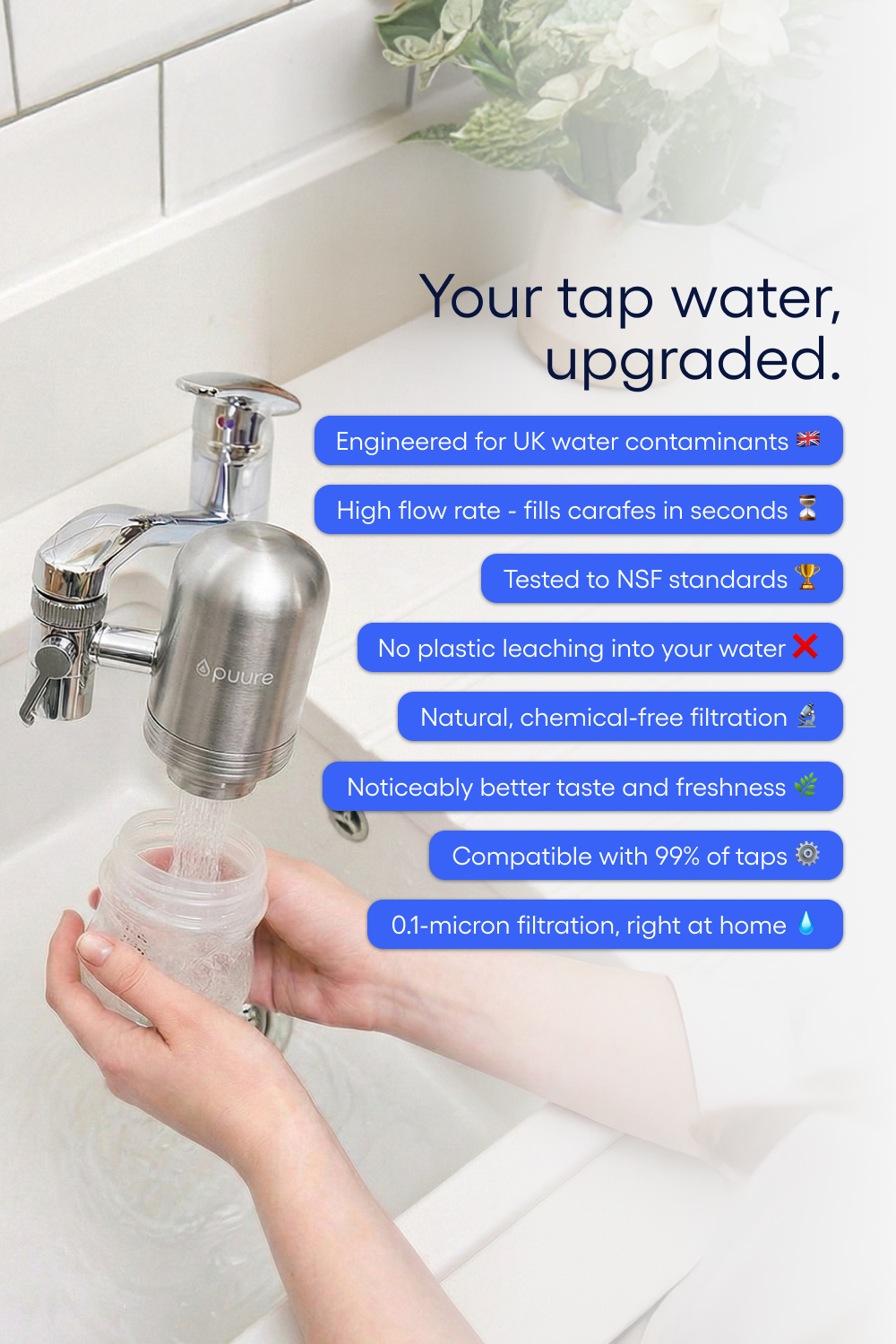 Puure® 3.0 Tap System
