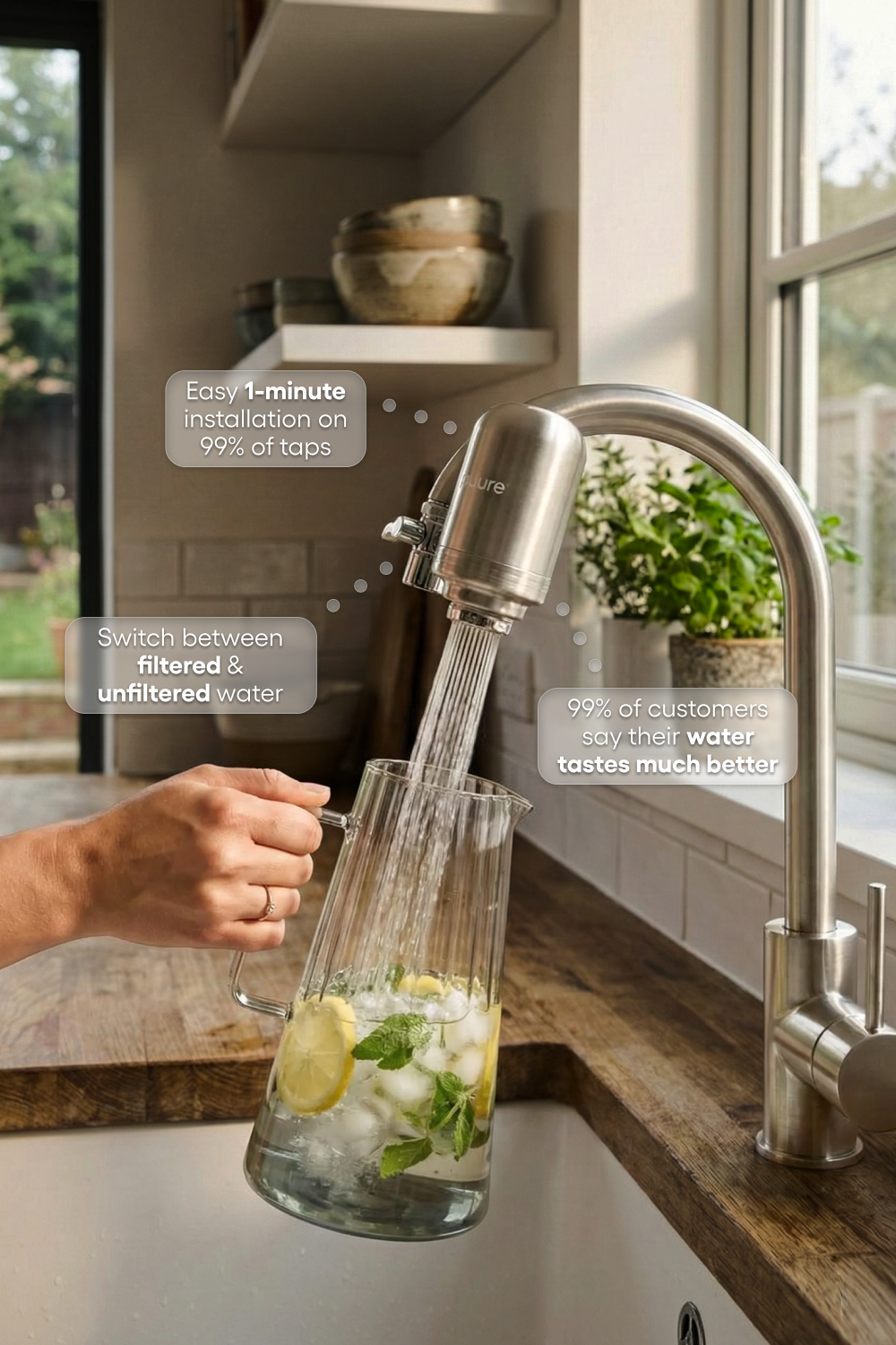 Puure® 3.0 Tap System